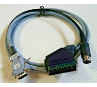 Video cable Commodore 128 C128 64 RGBI 40 80 colonne 16 colors SCART -RARE (NEW)