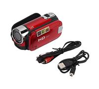 Video Camera Camcorder Full HD Camera Recorder 270° Rotation 2.7 Inch Color Screen 16X Zoom Digital Camcorders (Red)