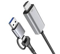 Video Cattura Scheda 4K HDTV A USB+USB-C HDTV Video Grabber Box Per PC Computer Camera Live Stream Record Riunione Scheda di Connessione Facile