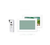 Video Citofono, di videocitofono con campanello in metallo for la casa, telecamera for videocitofono intelligente Tuya, monitor touch 1080P a 4 fili e 160°(7inchS 1v2 W)