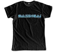 Video Delta - The Big Bang Theory: Bazinga T-Shirt, Uomo, in Taglia L
