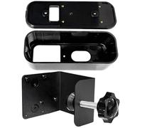 Video Door Bell Mount, No Drilling Adjustable Bracket, 6 inch Wireless Holder with Secure Grip, ABS Mounting Accessory with Weather Resistance, Apartment Rental Dorm Dormitory Entryway