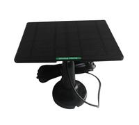Video Doorbell, Solar Charger Panel, 50w Camera Accessory, 19.7x16.7x1cm, Wall-Mounted Charging Solution for Apartment Dorm Store Gate Yard Home Environments Long-Term Use