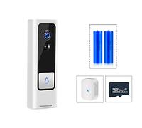 Video Doorbell, Tuya 1080P HD Video Campanello Wireless Baby Monitor Campanello for porte di casa Telefono PIR Motion Security Home Video Intercom(Option 5)
