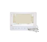 Video Doorbell, Videocitofono 1200TVL Videocamera con campanello for appartamento Supporto for monitor da 7 pollici Sblocca il rilevamento del movimento(J-B4-M752W-B)