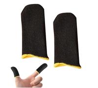 Video Game Thumb Gloves | Finger Cotts for Mobile Phone Games,Sweat-proof Sllip-proof Carbon Fiber Thumb Sleeves for Mobile Phone Tablet Devvices