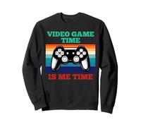 Video-Game Time Its Me Time Console di gioco Controller da gioco Felpa
