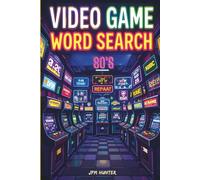 Video Game Word Search Book: Word Searches with Easy to Read Print about Video Game, Arcade, 80's and More | 6x9 inches, 110 pages | 50+ Puzzles... Gift for Vacations, Holiday and Free Times