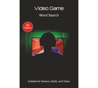 Video Game Word Search: Video Game Word Search with Easy to Read Print | 6x9 inches, 110 pages | 50+ Puzzles …
