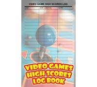 Video Games High Scores Log Book