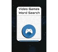 Video Games Word Search Puzzle Book: Word Searches with Easy to Read Print about Video Games, Quests, Adventures, and More | 6x9 inches, 112 pages | ... Gift for Vacations, Holidays and Free Times