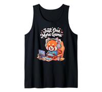 Video Gaming Just One More Game Gaming Red Panda Canotta