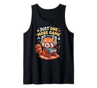 Video Gaming Just One More Game Gaming Red Panda Canotta