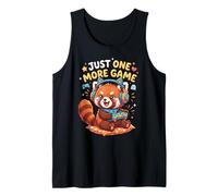 Video Gaming Just One More Game Gaming Red Panda Canotta
