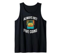 Video Poker Always Bet Five Coins Casino Player Slogan Canotta