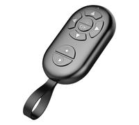 Video Remote Phone Clicker, Wireless Photo Shutter, Portable Smartphone Accessory, Compact Design, Easy 1 Touch Operations, Made Of Abs Material, 3.15in/32.81feet