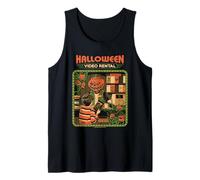 Video Rental Halloween Sarcastic Vintage Funny Adult Humor Canotta
