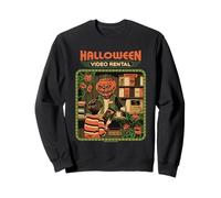 Video Rental Halloween Sarcastic Vintage Funny Adult Humor Felpa
