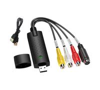 Video scheda di acquisizione del Grabber di USB 2.0 per la conversione di fonti analogiche di digitalizzazione e setsup facile con la luce del LED
