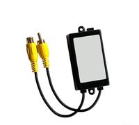 Video Signal Isolator BNC for Vehicle Video System - Noise Filter Eliminates Strips & Snow Ground Loop Isolator for CCTV Camera Easy to Install 150m Range Black