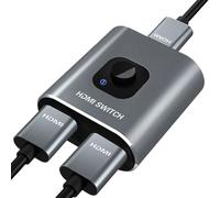 Video Splitter - 2 In 1 HDMII Splitter, Adattatore HDMII Di Visualizzazione Plug And Play Per PC | Per Porte Di Connessione Sicuri Per Laptop Monitor Per La Casa Di Lavoro Domestico Studio Clas