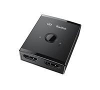 Video Splitter 4K 60hz Splitter Extractor 1 in 2 out Port Splitter High Definition Multimedia Interface Amplifier