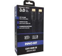 Inno-Hit Cavo HDMI ContattiOro 8K 60hz 3m Nero