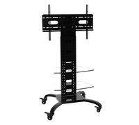 Video - Vari - Supporto A Pavimento Con 2 Mensole Trolley Tv Lcd/led/plasma 3...