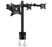 Video - Vari - Supporto Da Scrivania Per 3 Monitor 13-24'' Con Morsetto