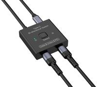 Techly Switch Bidirezionale 8K USB-C™ 2 vie
