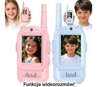Video walkie talkie con telecamera LCD, giocattolo (2 pezzi)
