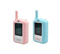 Video Walkie-Talkie per Bambini, Cercapersone, Interfono, Schermo HD da 2 Pollici, Chiamata con un , Giocattoli per Genitori e Figli, Regali per