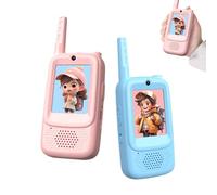 Video Walkie Talkie Per Bambini, Walkie Talkie Ricaricabili Con Fotocamera E Cambia Voce, Fotocamera E Cambia Voce, Giochi Da Esterno Per Interni Giochi Per Famiglie, All'esterno, Campeggio Per Ragazz