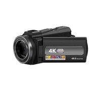 Videocamera 4K HD/48MP/Zoom 16x/scheda 32GB/microfono Nero - Nouvo