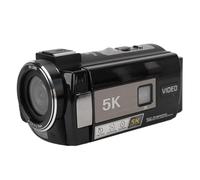 Videocamera 5K, Fotocamera Wi-Fi 5K con Zoom Digitale 18X Anti-vibrazione da 56MP per la Registrazione