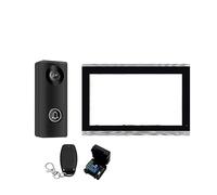 Videocamera Campanelli Kit Di Sistemi Di Interfono IP POE Digitale WiFi Smart Video Da 10 Pollici Touch Screen Citofono Senza Fili For Campanello Della Villa Del'appartamento(HD-10 inch 1V1-01)