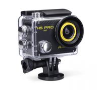 Midland Action Cam 4K Action Camera Wifi Video 30fps Display LCD 2 Touch Foto Risoluzione 16 Mpx colore Giallo e Nero - H5 PRO C1515