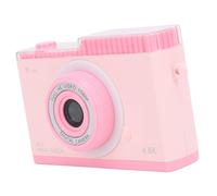 Videocamera Compatta, Fotocamera Digitale retrò 1080P Impedisce lo Scuotimento Messa a Fuoco Automatica 48M Schermo da 2,4 Pollici con Riproduzione MP3 per i Viaggi (Roseo)