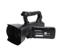 Videocamera da 2,7K, Videocamera per Vlogging HD da 48 MP per YouTube, Fotocamera per Vlog Touch Screen da 4 Pollici con Zoom Digitale 16X con Luce di Riempimento, Cornice