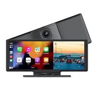 Videocamera da cruscotto 10.26 "7" Wireless CarPlay Android Auto Autoradio 4K Dash Cam Telecamera Posteriore Wifi GPS Navigatore Videoregistratore Dashcam per auto(CZ12)