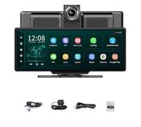 Videocamera da cruscotto Dashcam Android Da 10,26'' Con Bluetooth, Navigazione GPS, Parcheggio 24 Ore Su, Registratore Video DVR Per Auto Dashcam per auto(M20Pro No Rear Cam,NO TF Card)