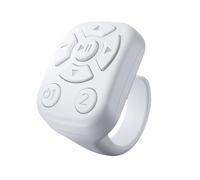 Videocamera di Registrazione Remota - Anello Di Scorrimento, Smart Ring Page Turner | Dispositivo Di Continuo Automatico, Pulsante Di Scorrimento Wireless per Selfie, Anello per