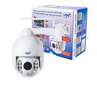 Videocamera di videosorveglianza PNI IP652W WiFi PTZ 1080p 2MP 5X Zoom ottico H265 slot microSD Visione notturna 50m IP66 Allarme rilevamento movimento Comunicazione audio bidirezionale