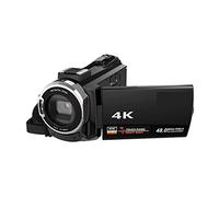 Videocamera, Digital Video Camera Camcorder 4K 1080P 48MP WiFi 16X Zoom Recorder With 3inch Capacitive Touchscreen Ir. Infrared Sight(Black Color)