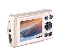 Videocamera Digitale 30FPS Videocamera Resistente Zoom 4X Outdoor 720P HD per Campeggio sulla Spiaggia(Golden)