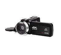 Videocamera Digitale 4K UHD For Vlog 18X WIFI For Streaming Live HDMI Ruota Registratore LCD Touch Screen 48MP Cattura Facilmente Momenti Meravigliosi(No SD Card,Standard)