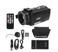 Videocamera digitale 4K Ultra HD Video Camera 3MP Foto 10x Zoom ottico a 6 Asse Anti Anti 180 Porta di scarpe calde touch screen rotabile per la creazione di contenuti di viaggio