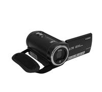 Videocamera Digitale da 50 MP, Schermo Girevole da 2,8 Pollici, Videoregistratore HD 2,7K con Luce di Riempimento Frontale, Porta USB, Microfono Esterno, Registrazione in Loop,