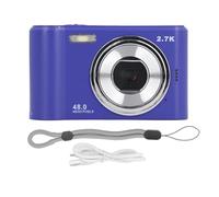 Videocamera digitale HD 1080p per bambini Schermata IPS da 2,4 pollici Schermata da 44 MP Focus a fuoco ricaricabile ricaricabile con flash integrato in una batteria da 700 mAh a (Blu)