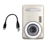 Videocamera Digitale HD da 16 MP 720 P 30 FPS 16X Zoom con Ampio Schermo da 2,4 Pollici, Facile da Trasportare (GOLD)